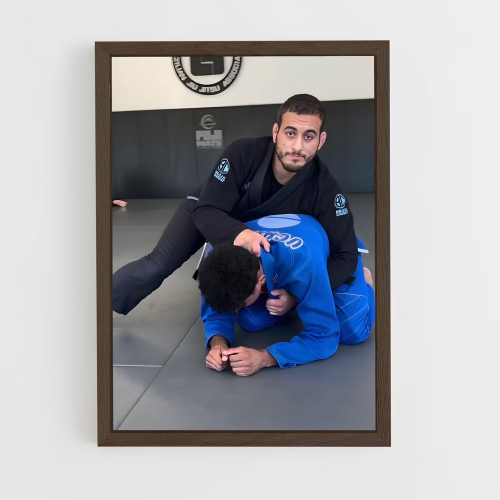 Poster Contrôle Latéral – affiche Jiu-jitsu brésilien (vue 5)